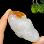 和田玉籽料龙行天下（100.6g）