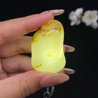 和田玉黄皮籽料挂件（27g）