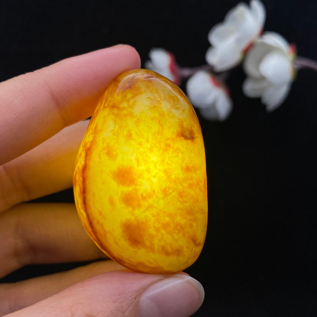 和田玉洒金皮籽料挂件（30g）