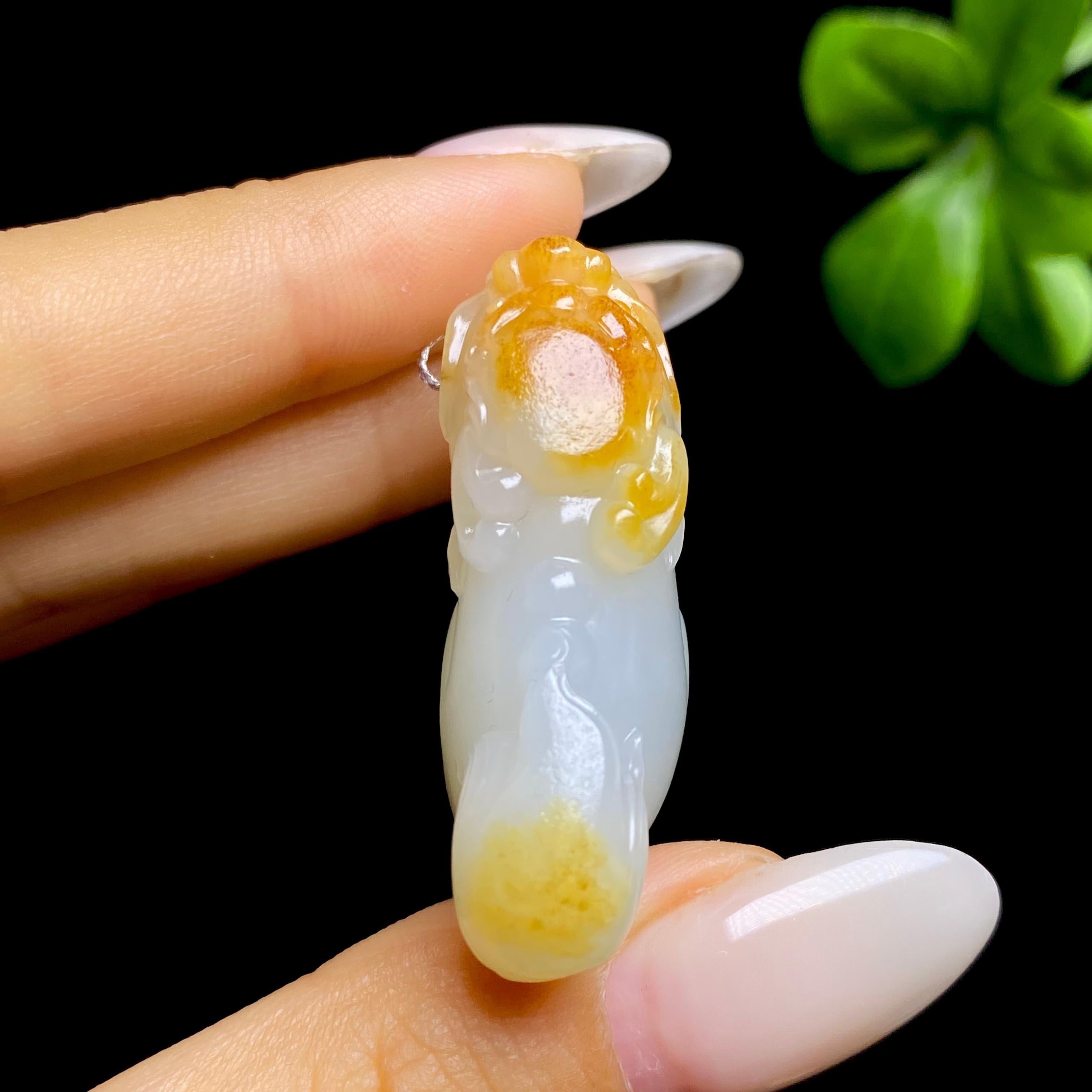 和田玉籽料貔貅HZ2606073055（19.9g）