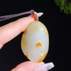 和田玉籽料花开富贵（17.8g）