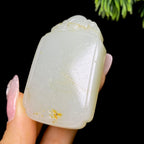 和田玉籽料无事牌（58.2g）