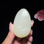 秒杀和田玉籽料平安无事牌（60.5g）