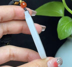 和田羊脂玉仿古龙牌（26.8g）