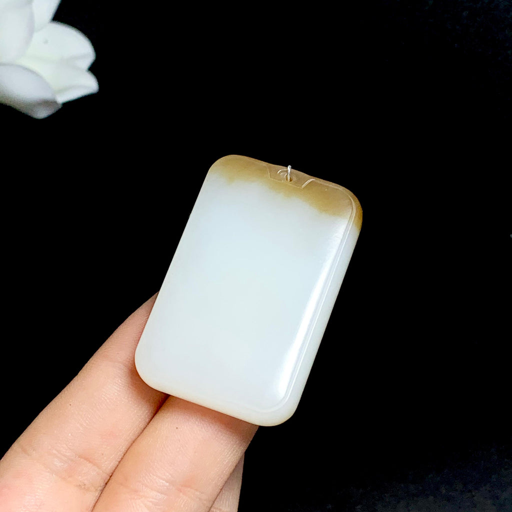 和田山料糖白玉无事牌（35.5g）