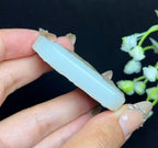 和田玉糖白羊脂白玉武财神关公山水牌（47.2g）