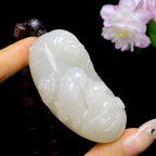 和田玉籽料福寿安康（104.2g）