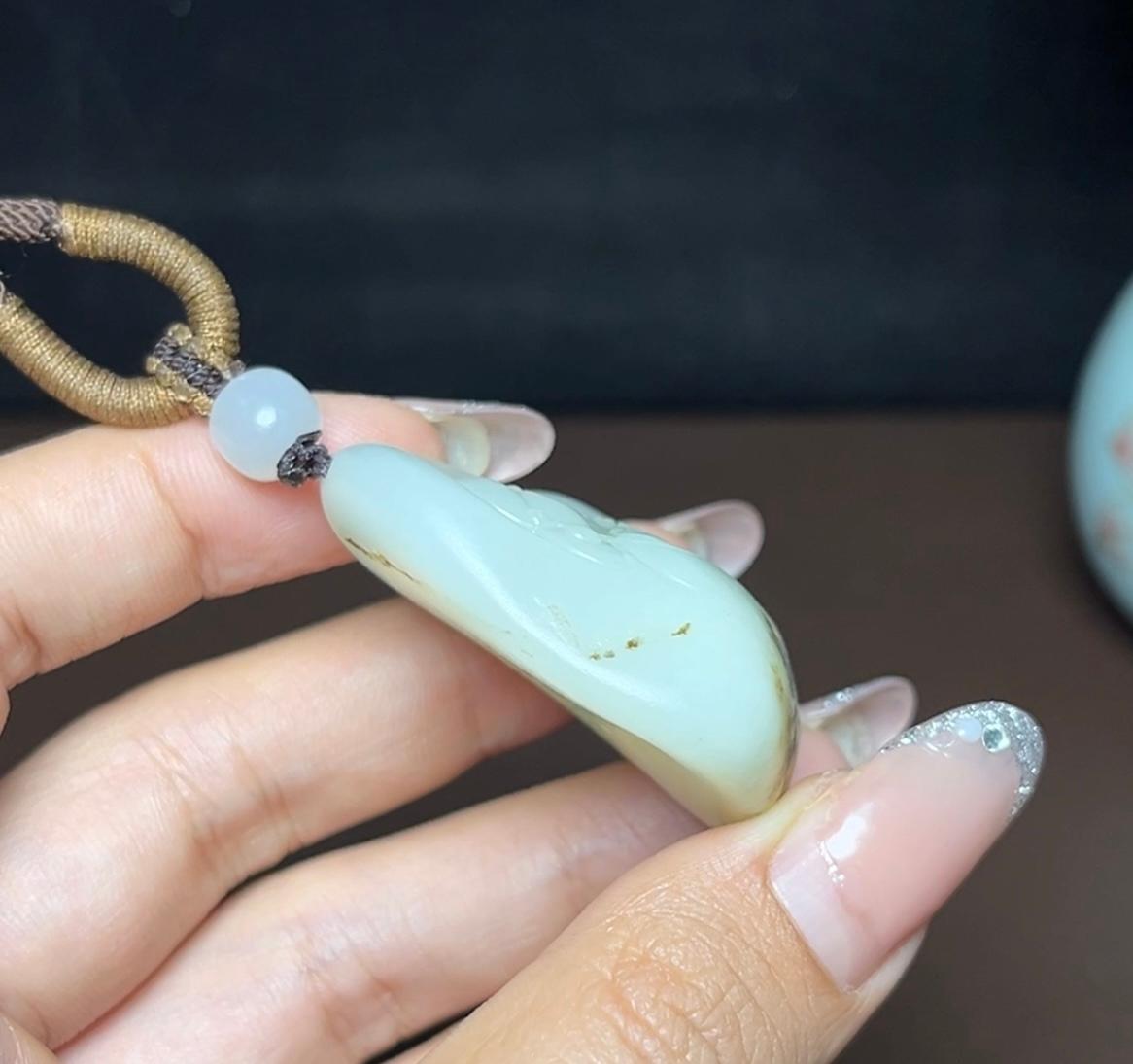 新疆和田玉籽料佛公（46.3g）