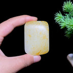 和田玉籽料无事牌（72.6g）