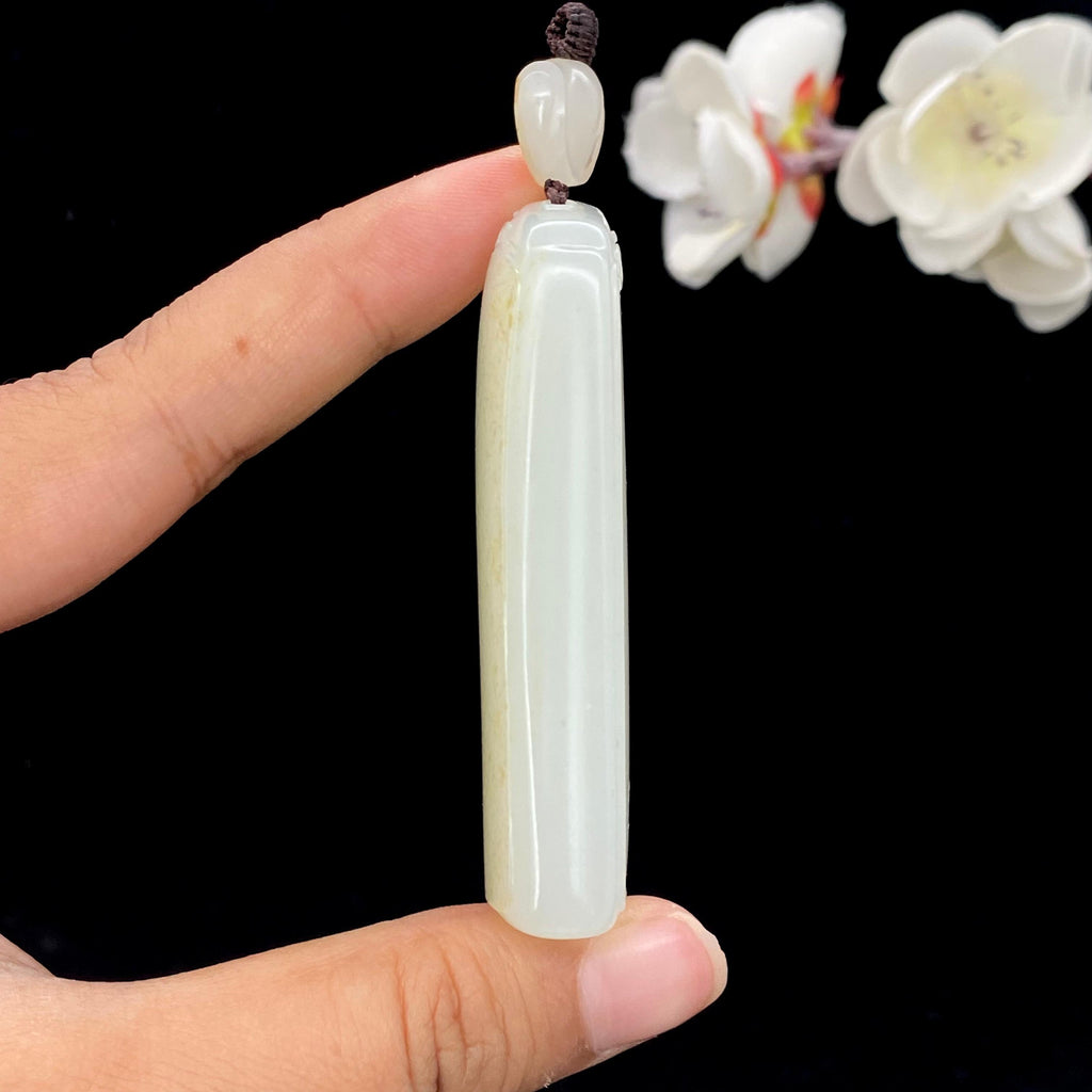 和田玉-白玉籽料【平安无事牌】（69.8g）