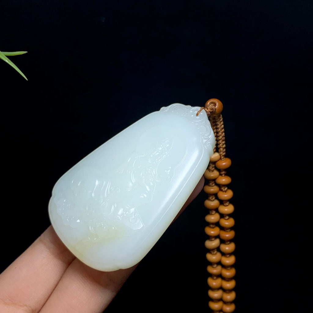 和田山料糖白玉观音（51.5g）