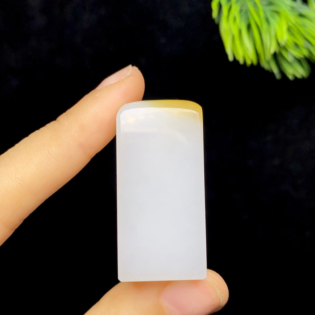 和田玉糖白印章（29.5g）