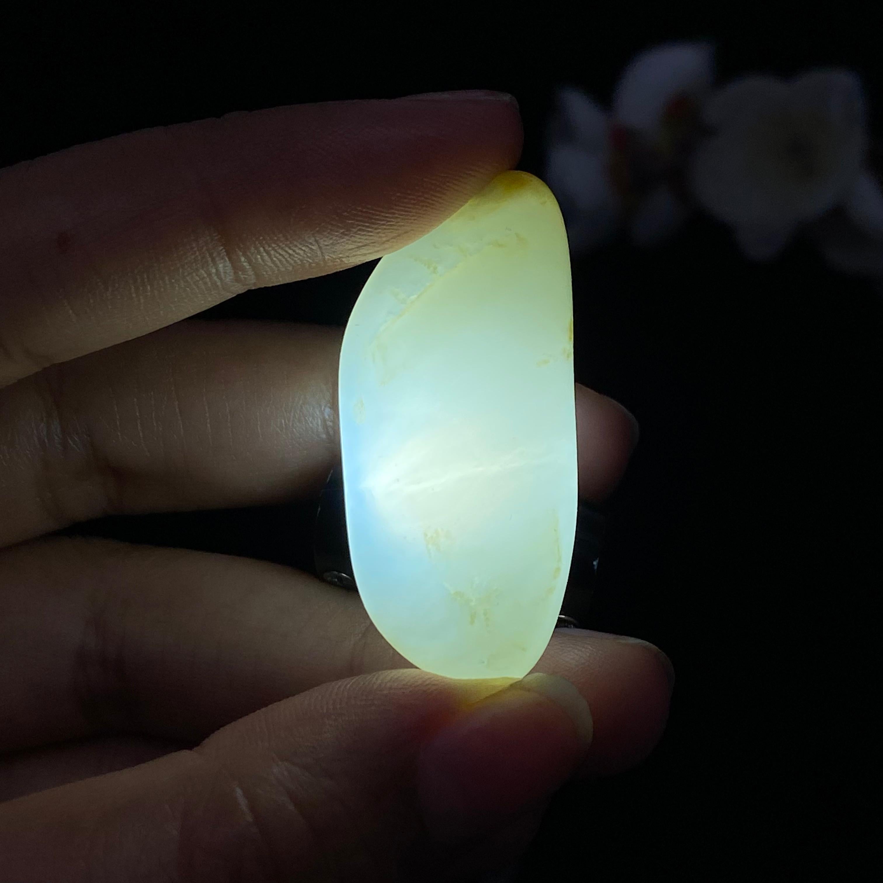 和田玉白玉籽料吊坠籽（12g）