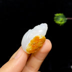 和田玉籽料海螺挂件（17.6g）