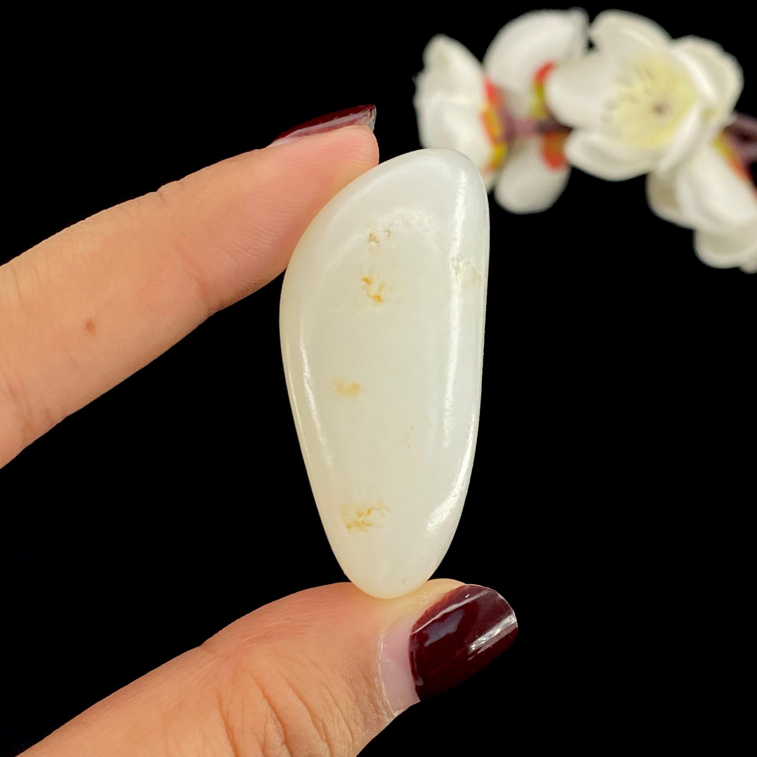 和田玉-白玉籽料原石（43.4g）