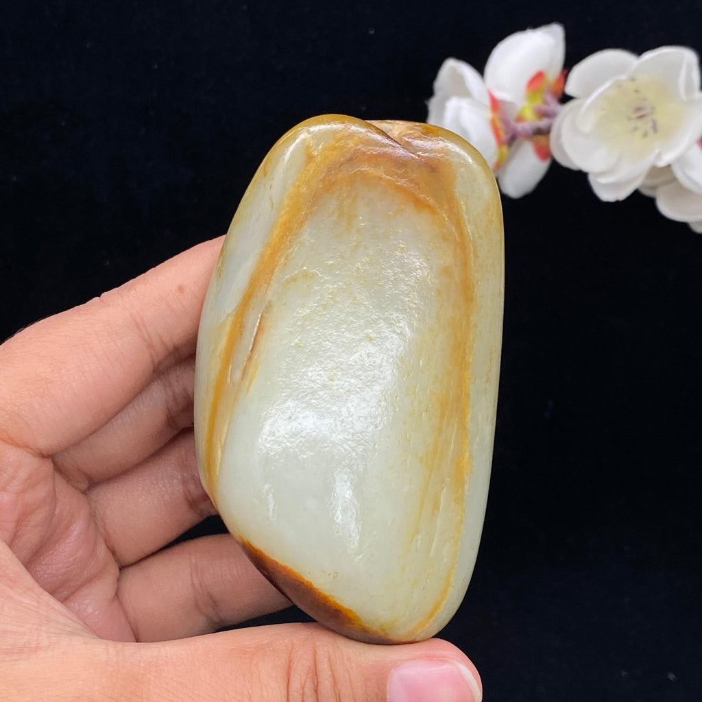 和田玉聚红皮籽料（221.3g）