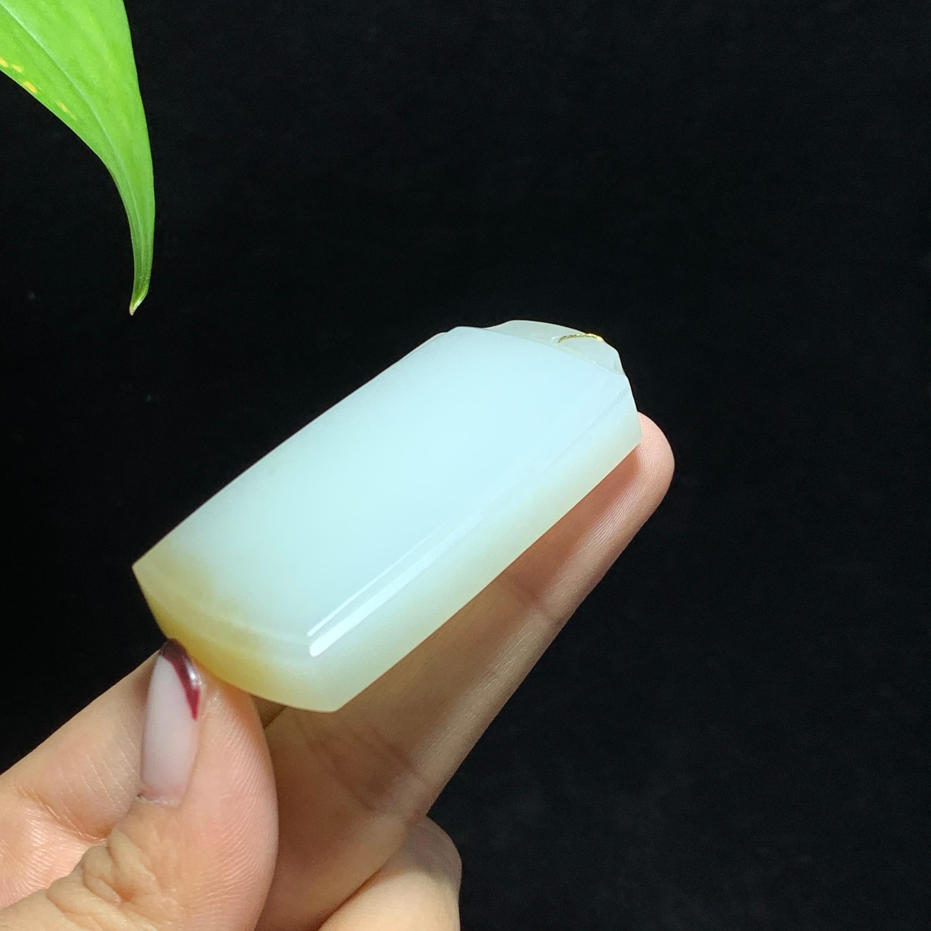 和田山料糖白玉无事牌（48.3g）