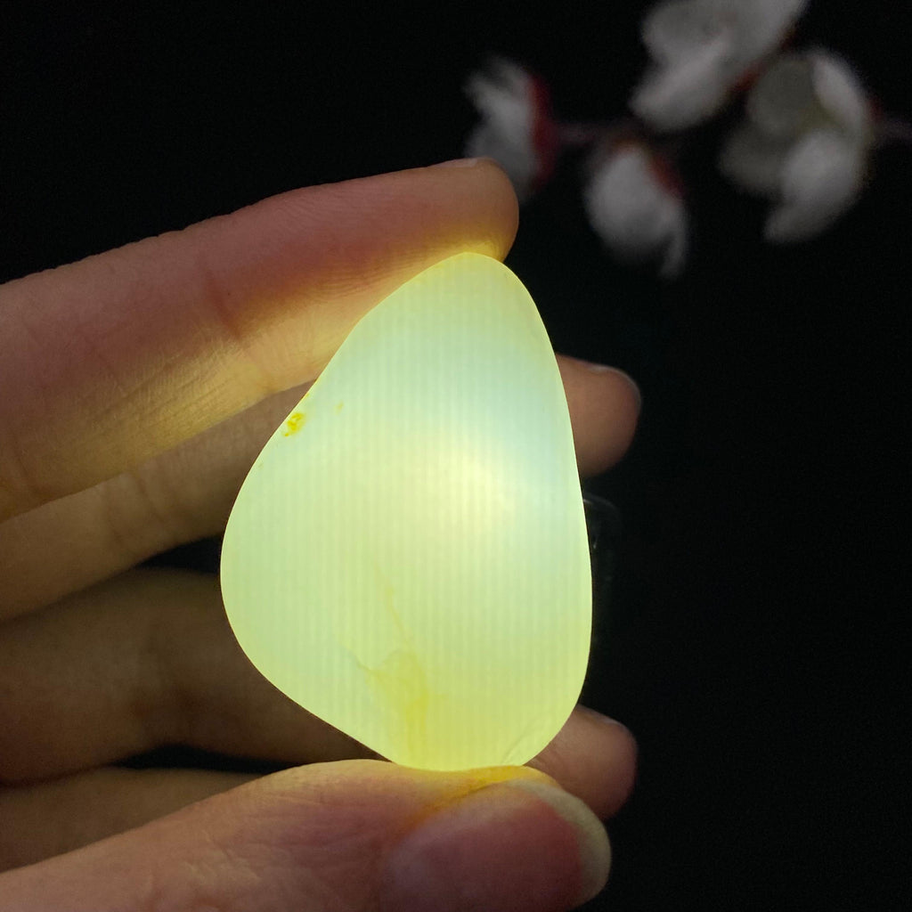 和田玉白玉籽料原石（16.7g）