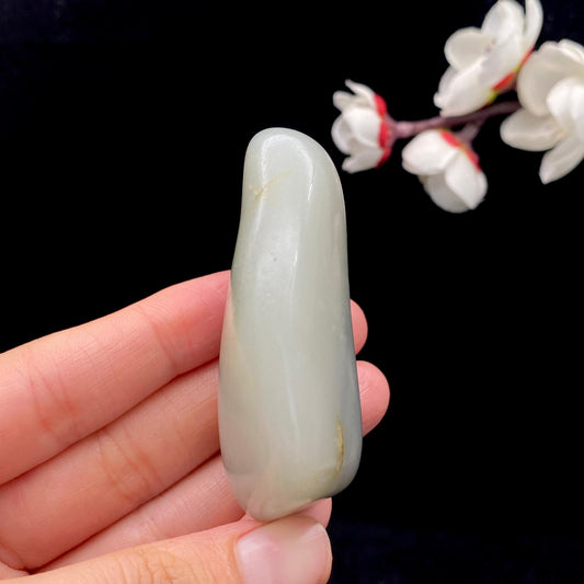 和田玉青花籽料原石（73.3g）