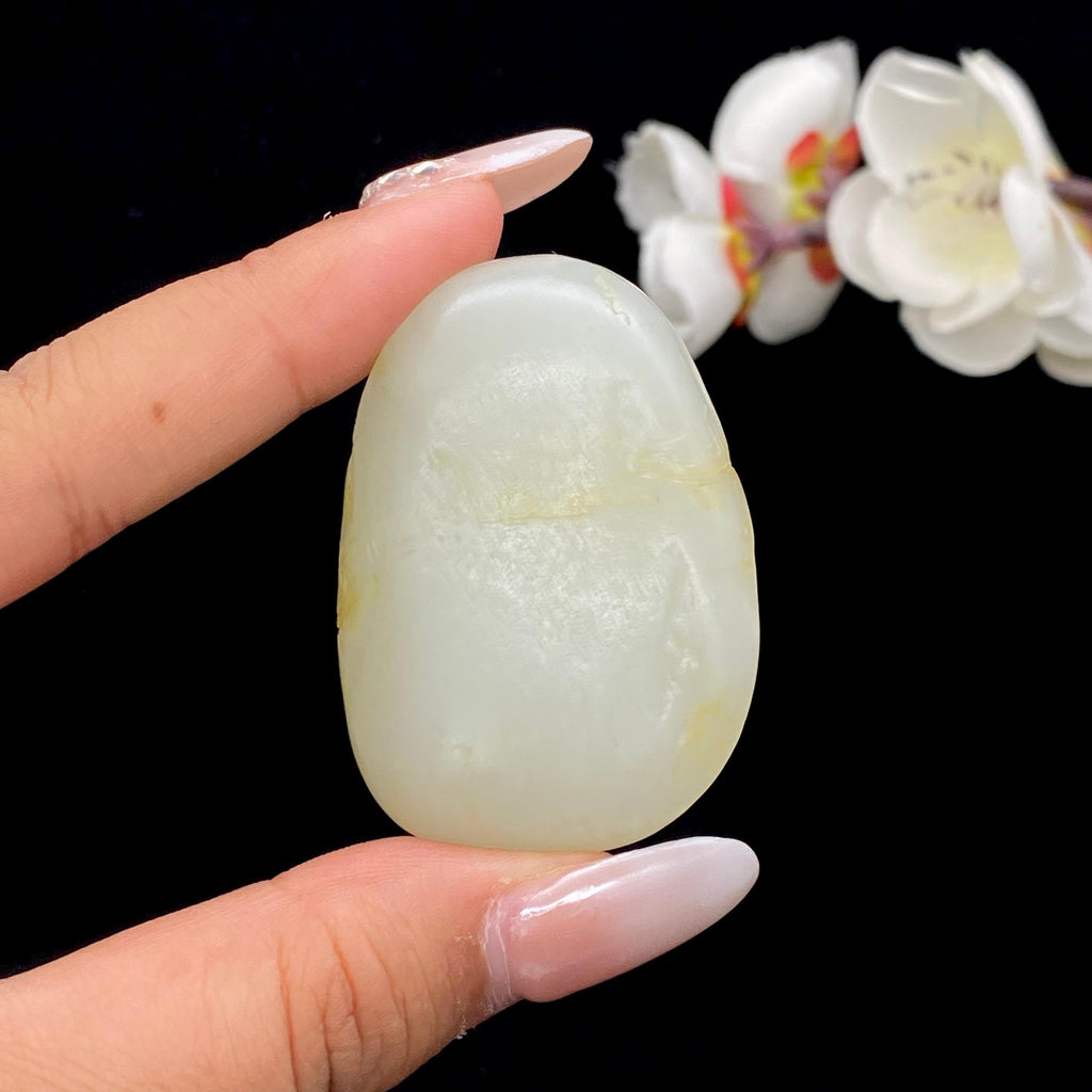和田玉洒金皮籽料【佛公】（41.2g）