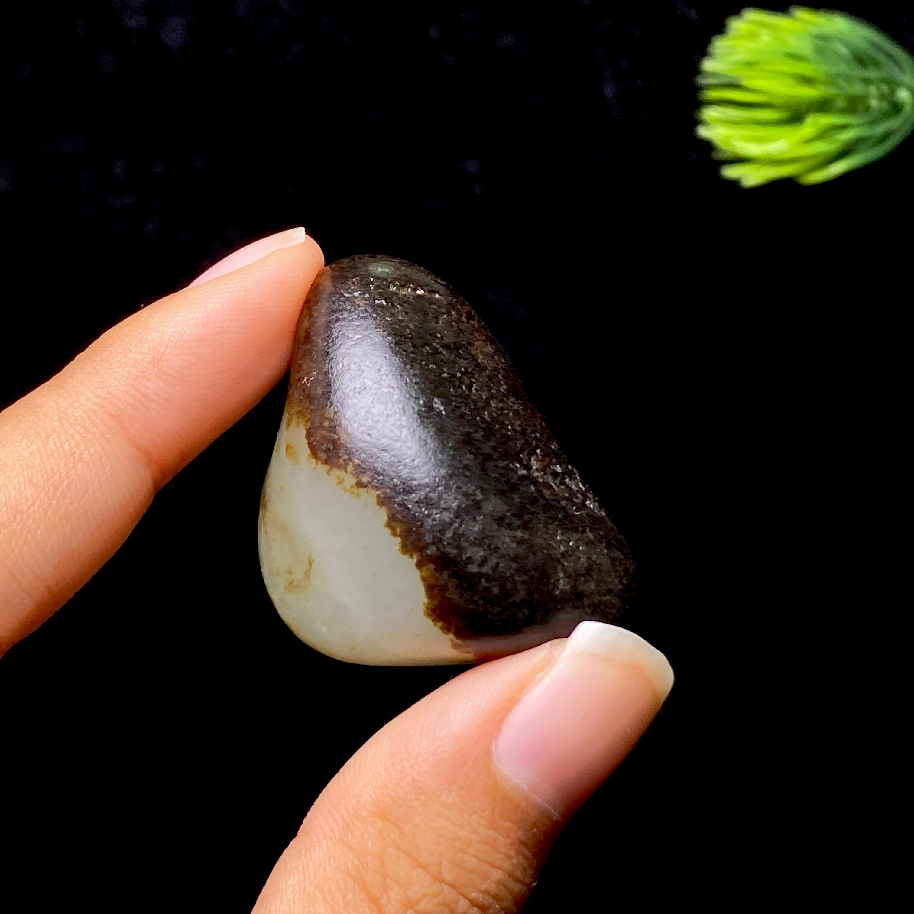 和田玉红皮籽料（21.03g）