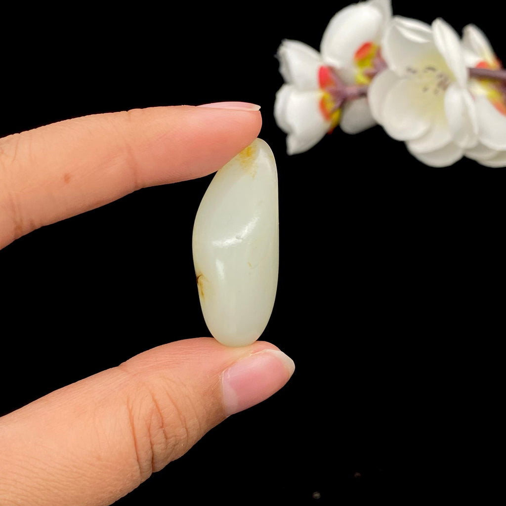 和田玉洒金皮籽料吊坠籽（13g）
