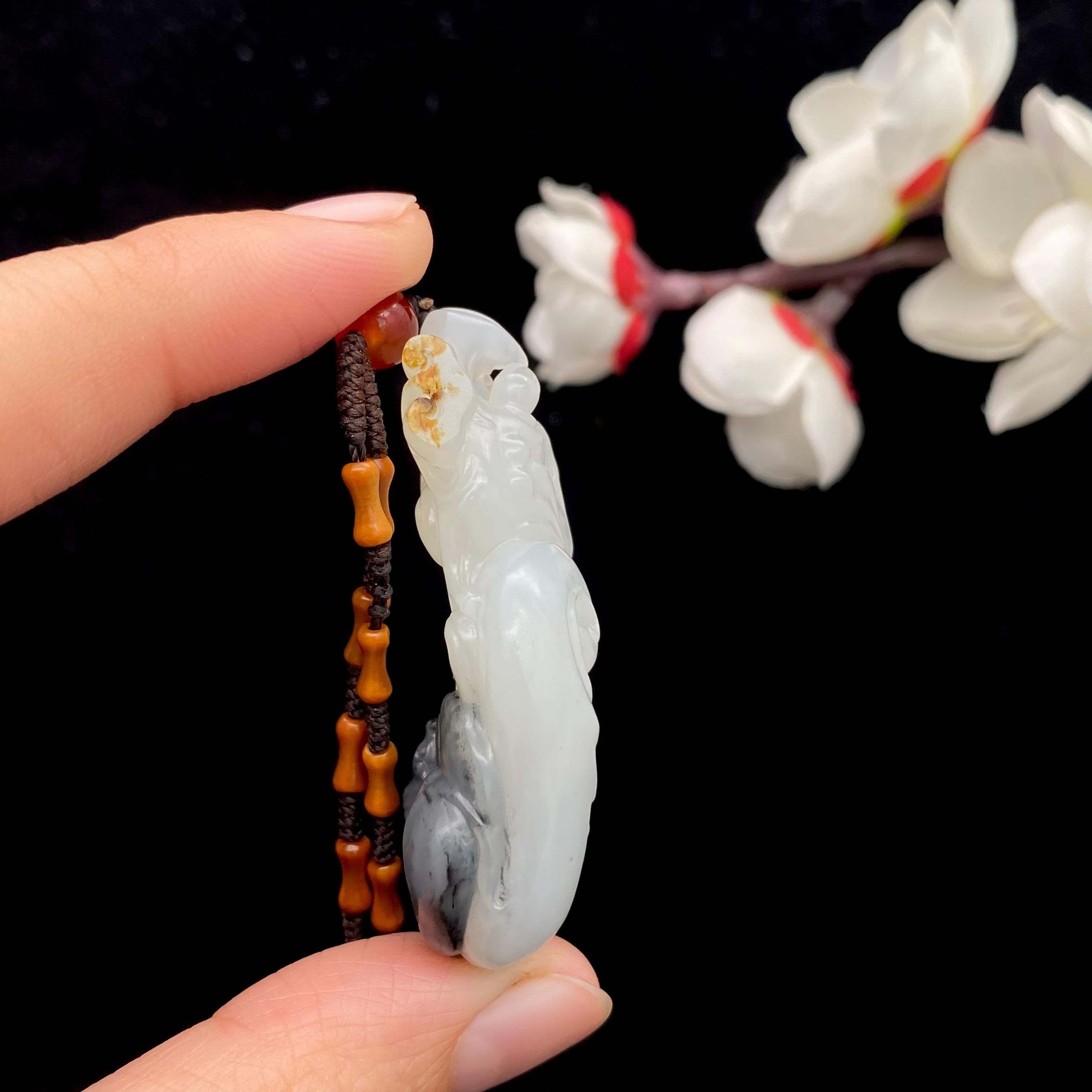 和田玉青花籽料【扭转乾坤】（24.5g）