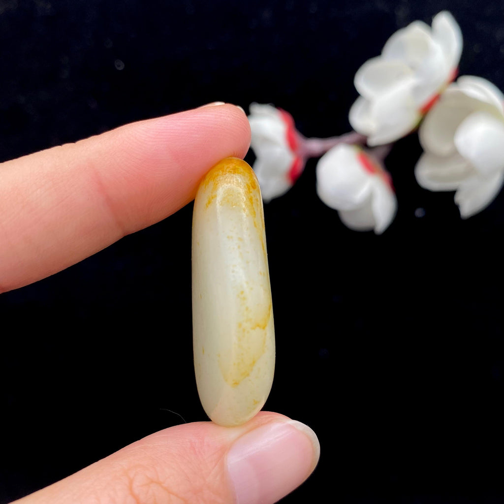 和田玉洒金皮籽料吊坠籽（12.1g）