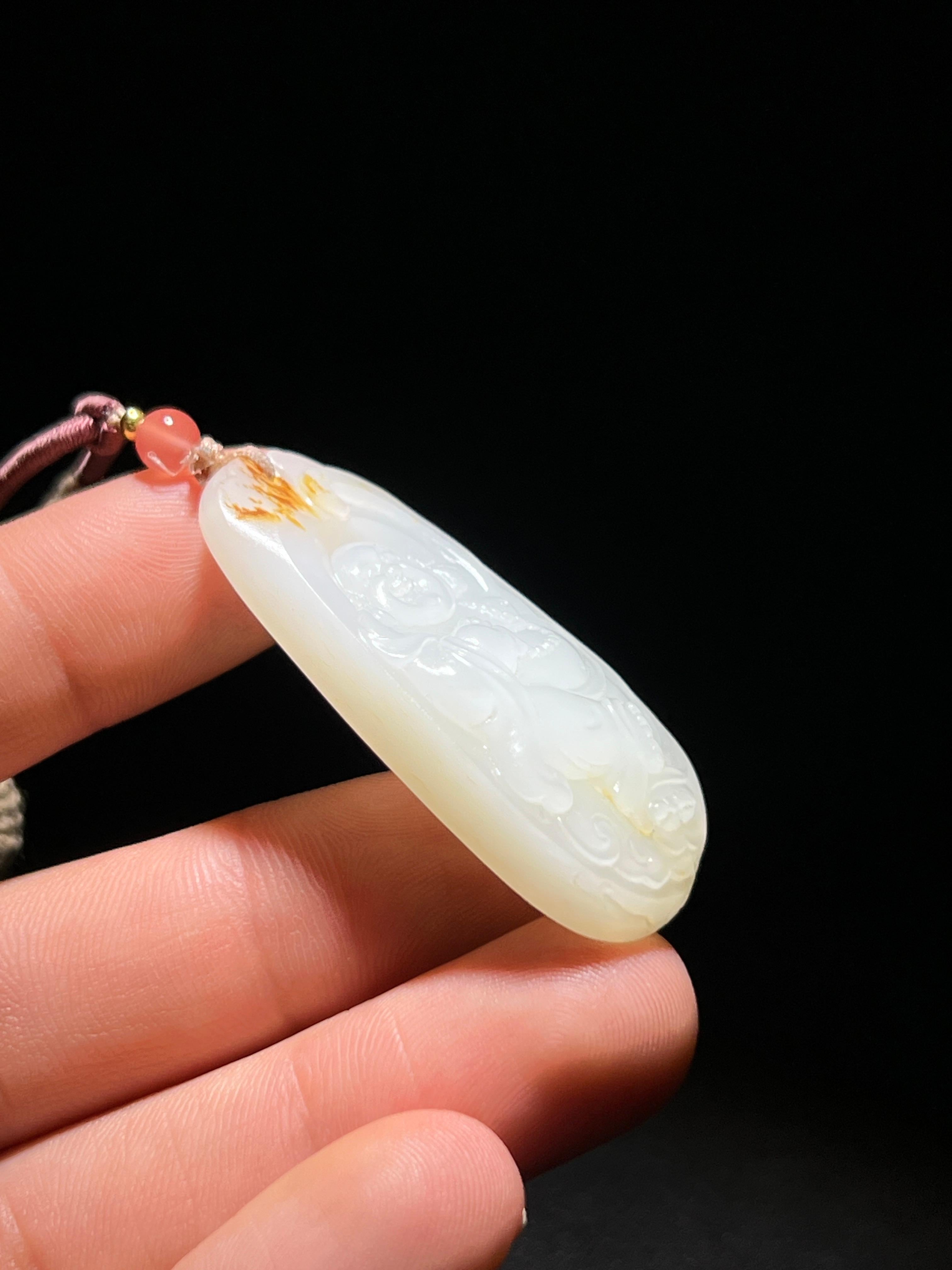 和田玉籽料弥勒佛（17.7g）