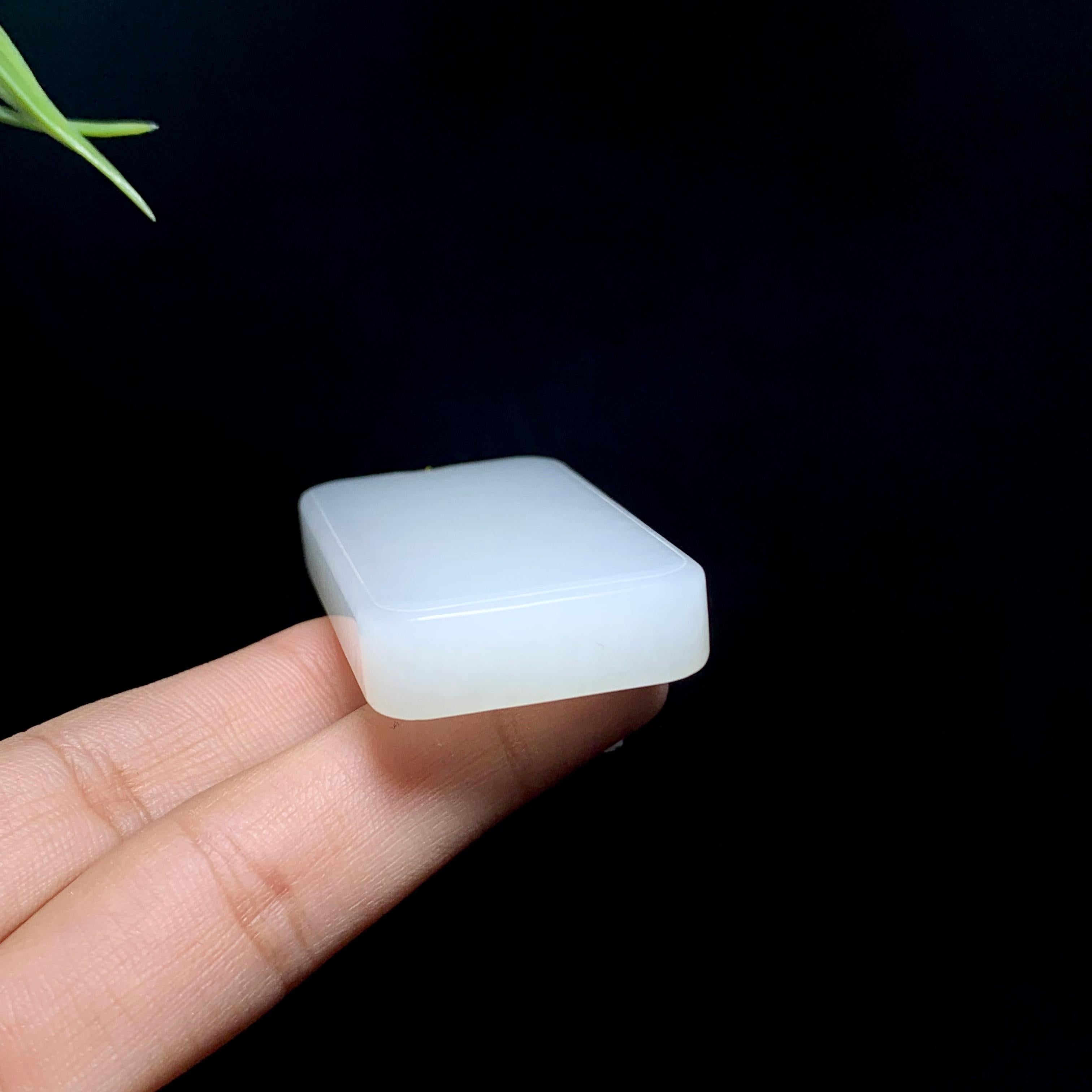 和田山料白玉无事牌（43.4g）