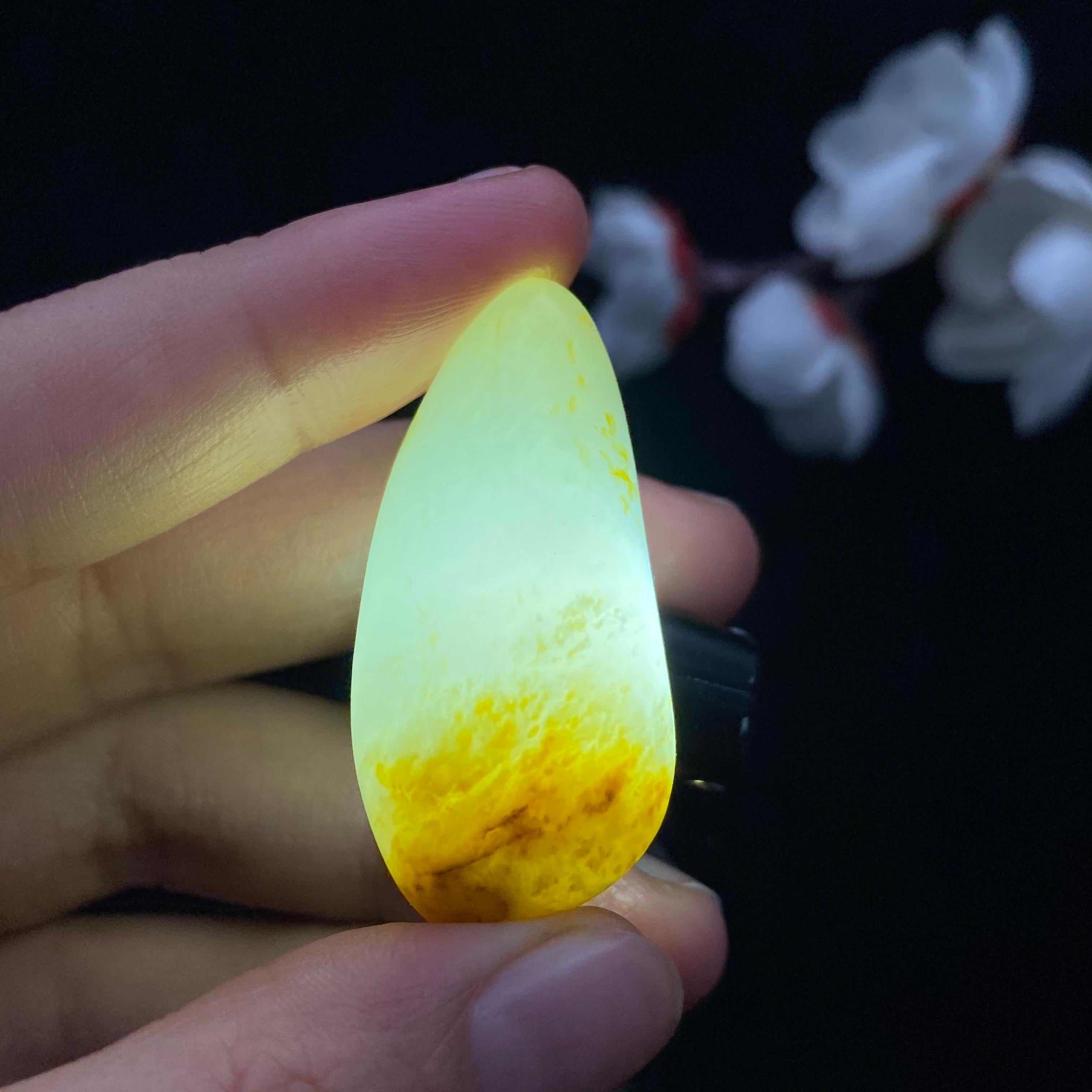 和田玉聚黄皮籽料（17.5g）