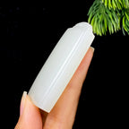 和田玉白玉无事牌（40.9g）