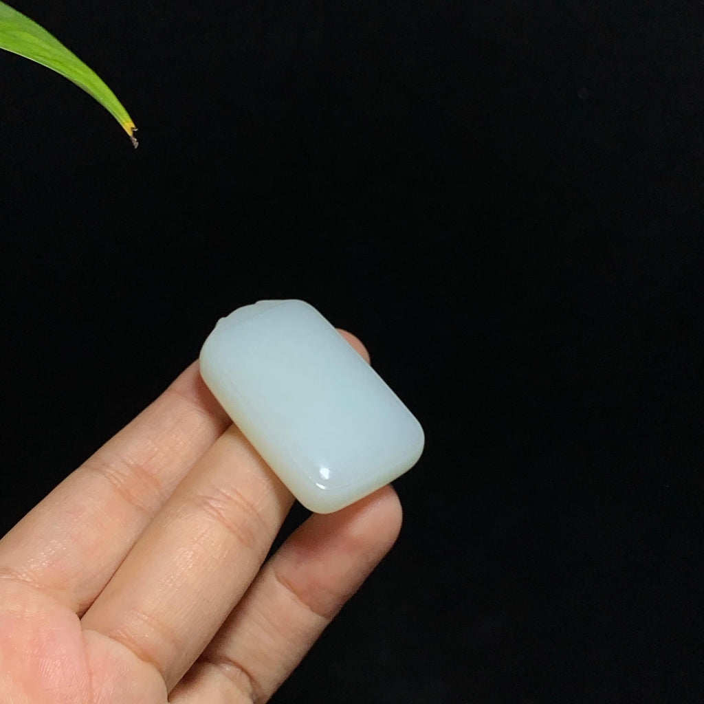 和田山料白玉无事牌挂件（28.3g）