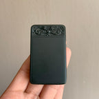 和田山料黑青无事牌挂件（76.2g）