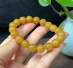 新疆和田玉且末料全糖圆珠手串（27.7g）