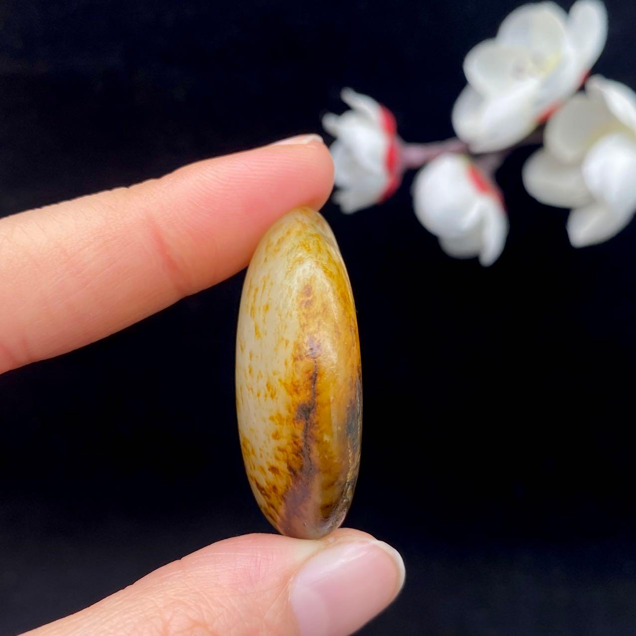 和田玉洒金皮籽料（17.2g）