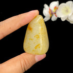 和田玉洒红皮籽料男士挂件（65.3g）