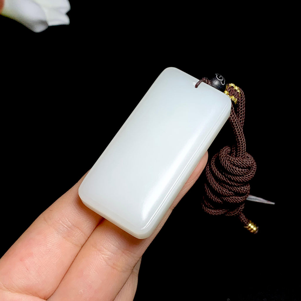 和田山料白玉无事牌（47.0g）