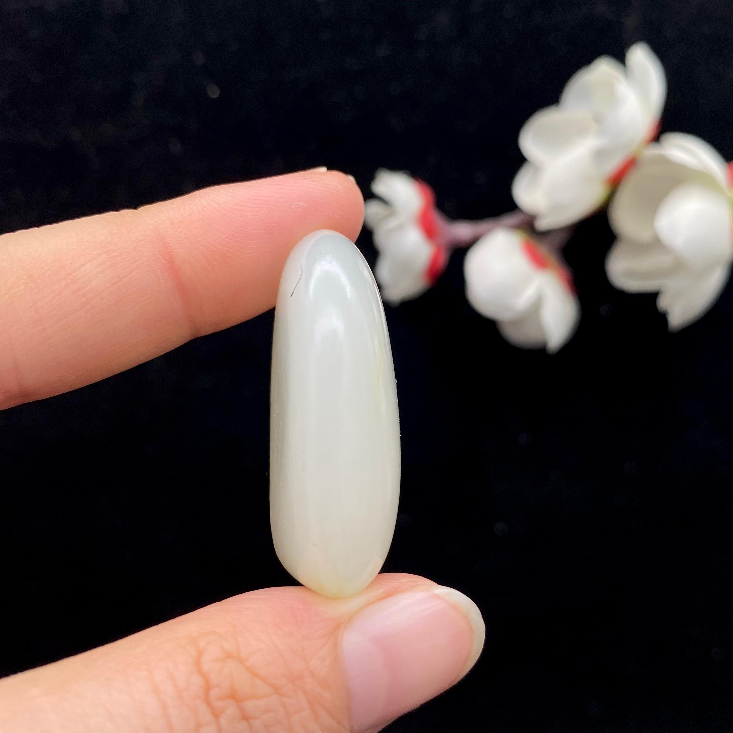 和田玉白玉籽料（19.5g）