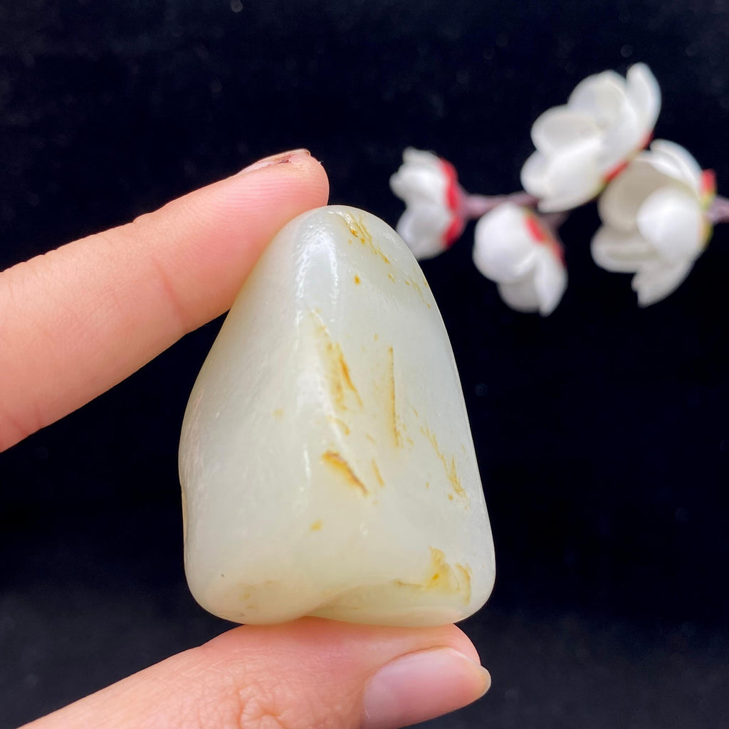 和田玉洒金皮籽料挂件（49.2g）