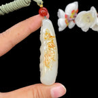 和田玉白玉籽料【观音牌】（59.8g）