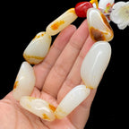 和田玉洒金皮籽料【精品手串】（92.4g）