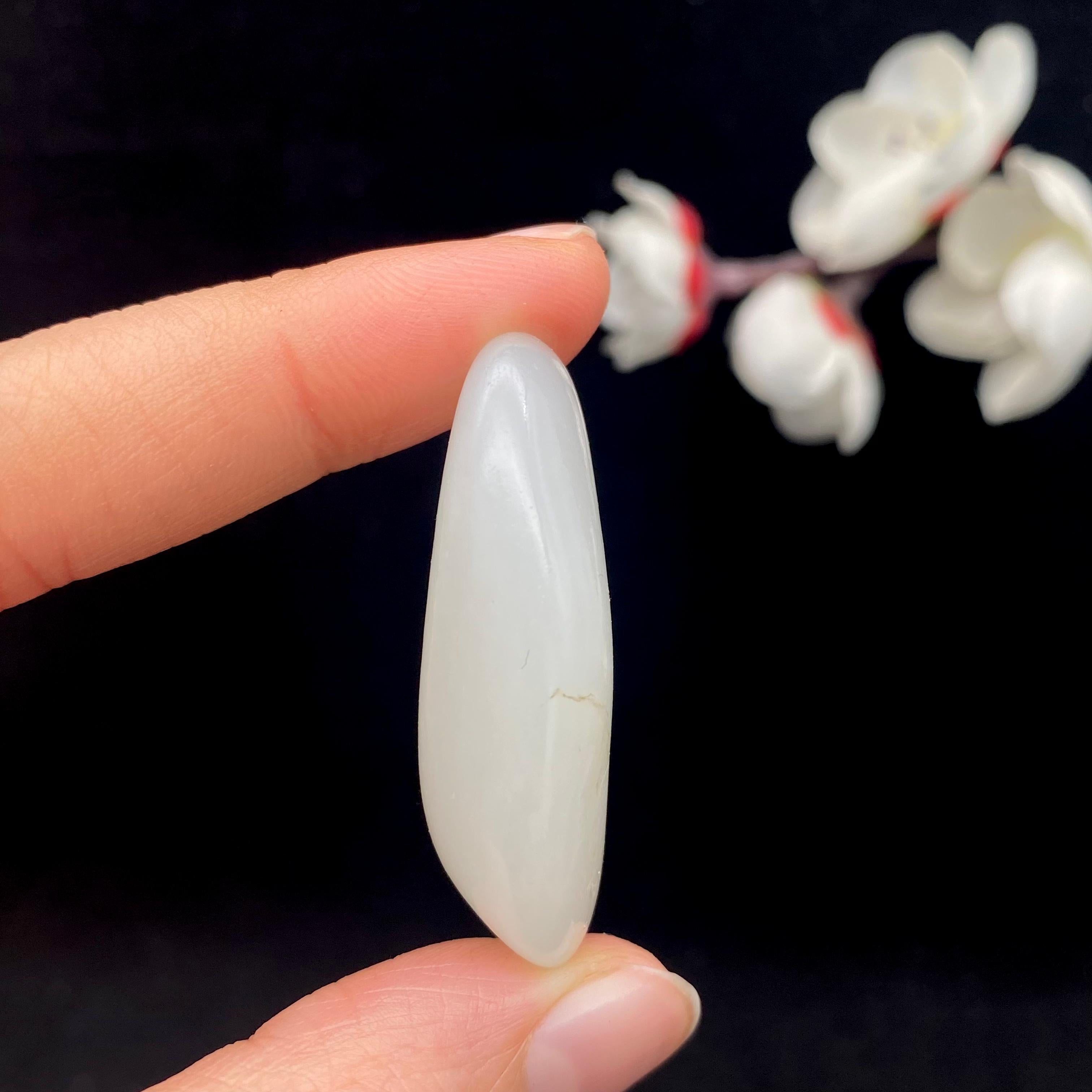 和田玉白玉籽料（17.7g）