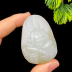 和田玉籽料观音（49.7g）