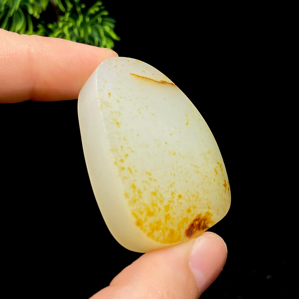 和田玉籽料无事牌（38.5g）