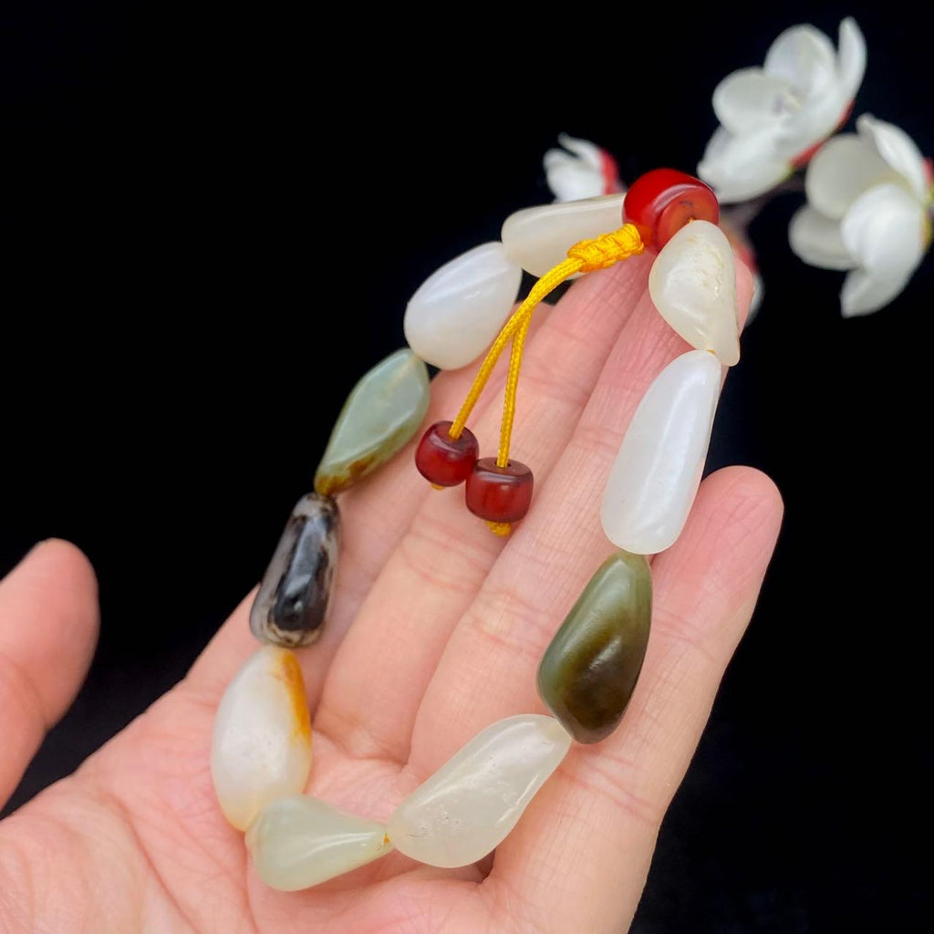和田玉多宝籽料【精品手串】（26.3g）