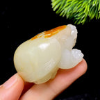 和田玉籽料貔貅（53.3g）