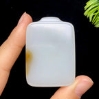 和田玉糖白财神（36.9g）