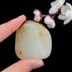 和田玉聚红皮籽料原石（43.3g）