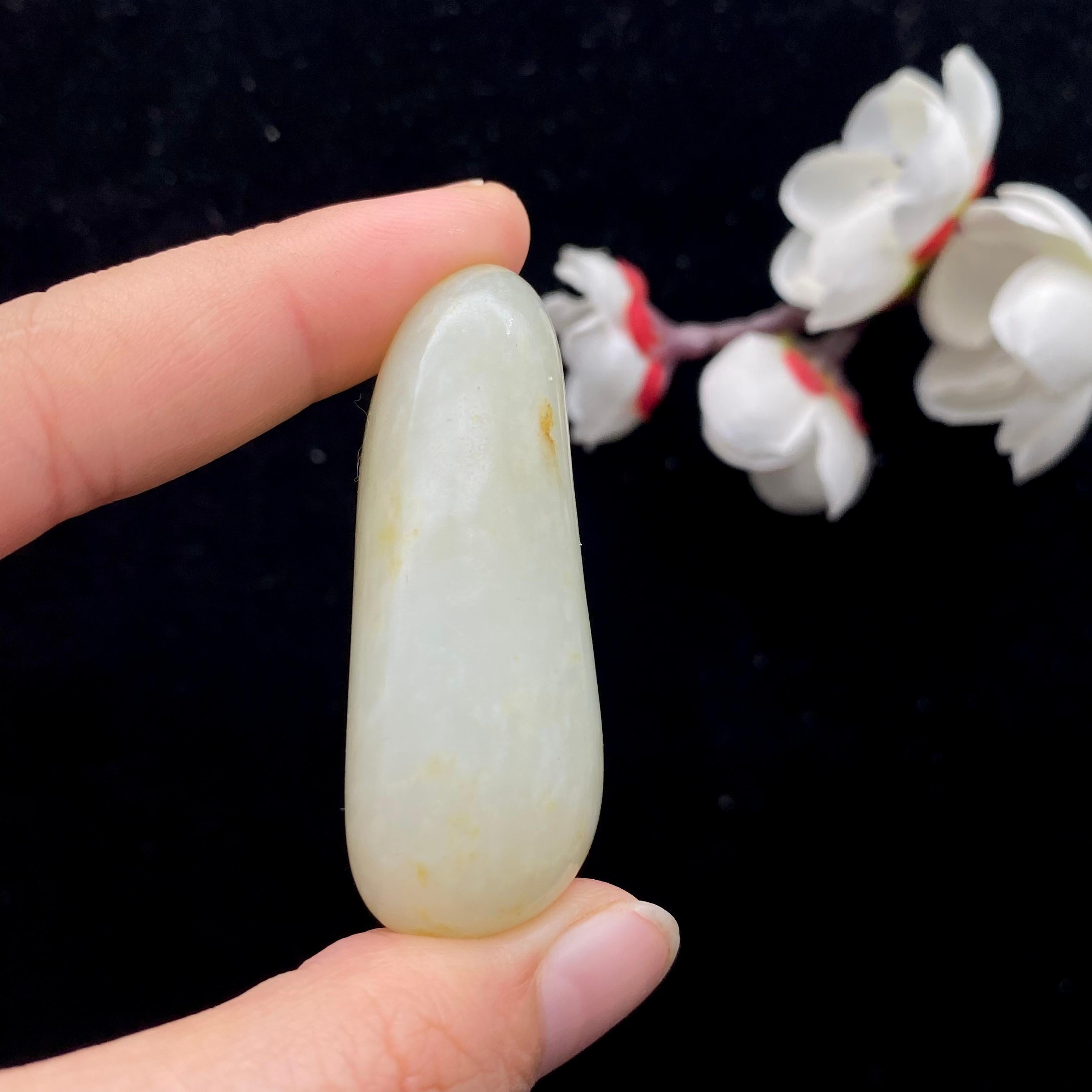 和田玉白玉籽料（53.2g）